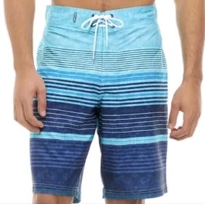NWT Ocean + Coast Board Shorts Big and Tall Size 2XLT Color Blue Lagoon